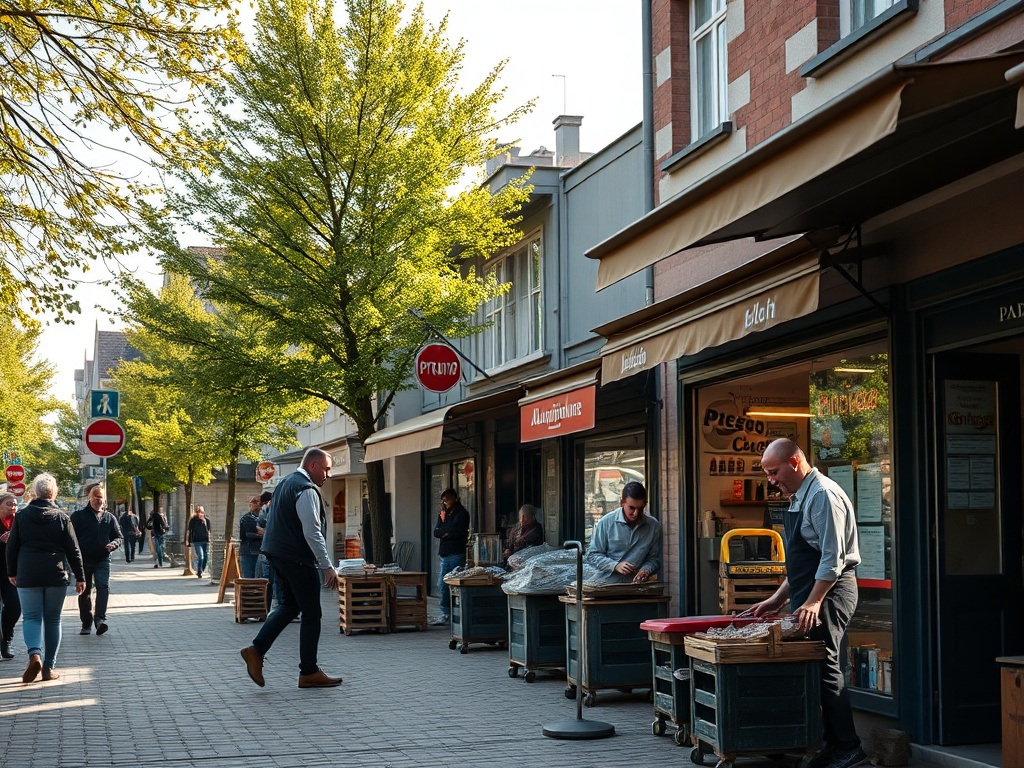 Osoba pracująca przy biurku w nowoczesnym biurze w Elblągu, symbolizująca możliwości pracy w mieście.